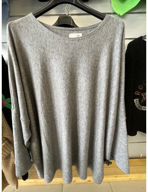 TF74 Pull doux large col...