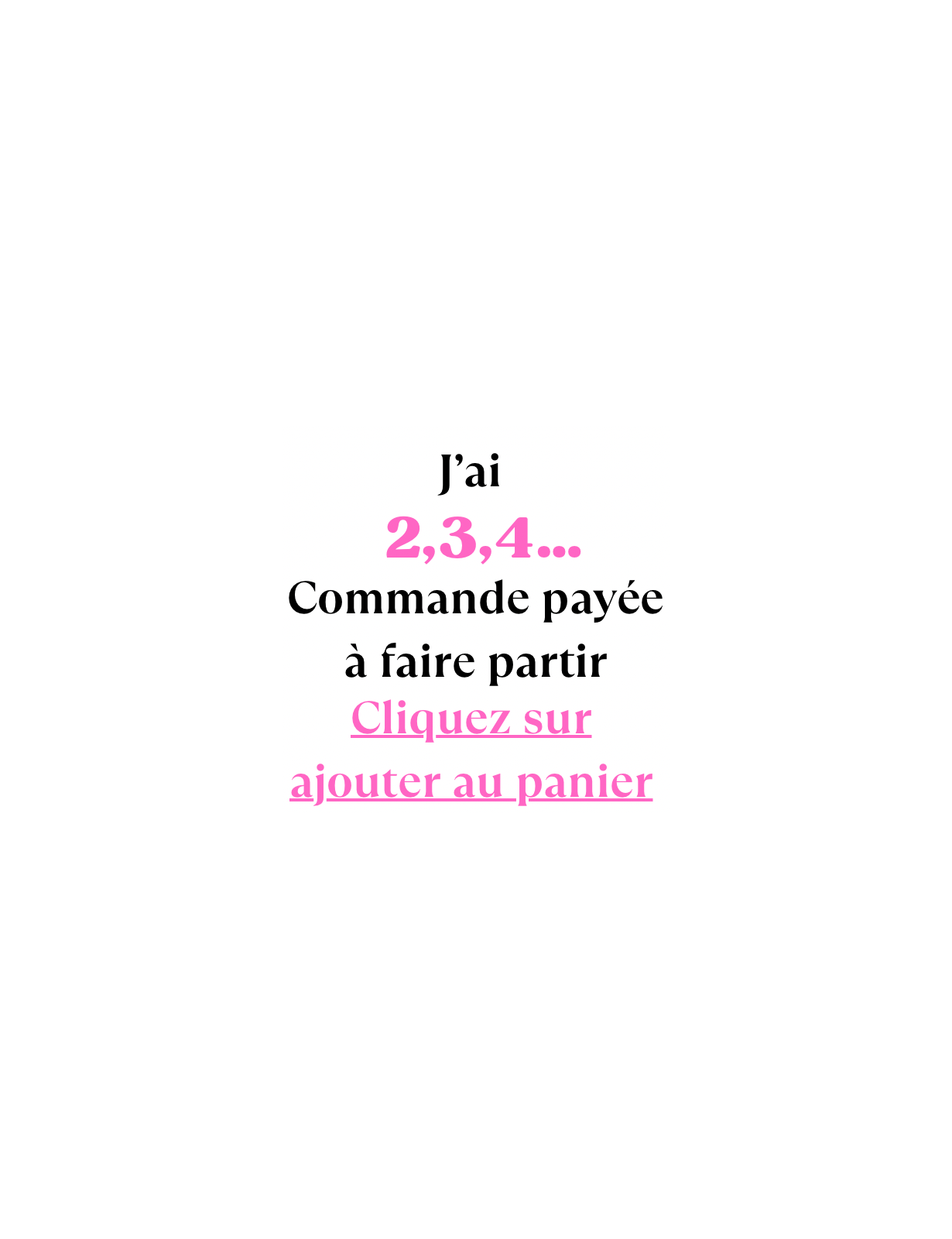 Je veux rassembler et faire...
